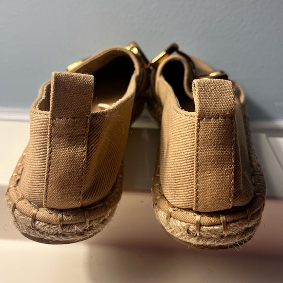 Zara Canvas Tan Colored Loafer w/ Embellishments!! - Picture 7 of 14